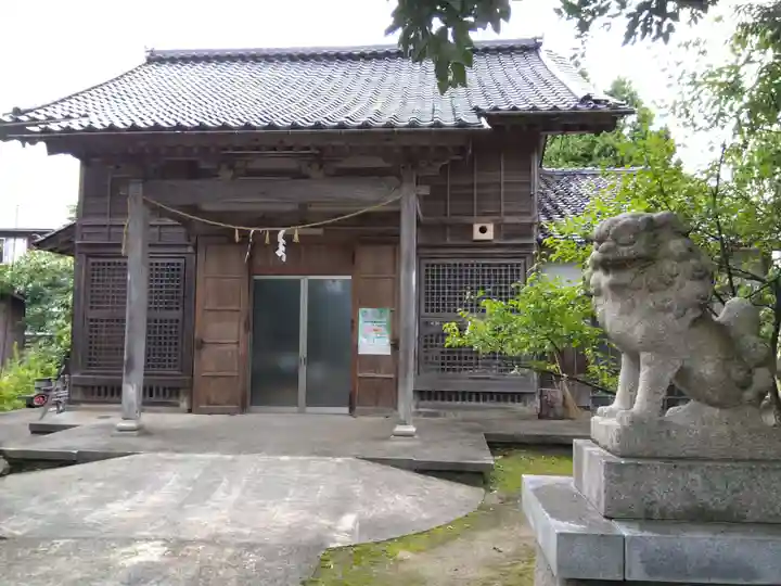 柳田神社の本殿・本堂