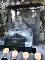 八幡竃門神社の手水舎