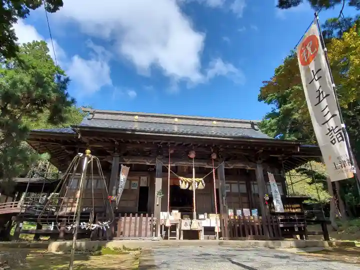 土津神社|こどもと出世の神さまの本殿・本堂
