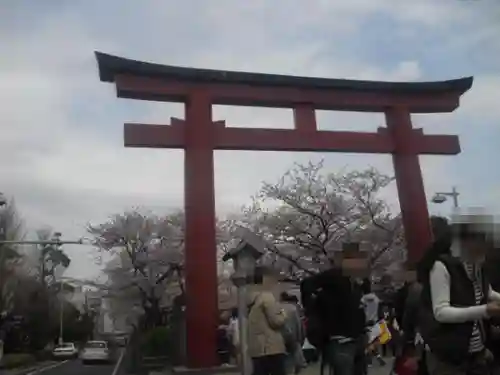 鶴岡八幡宮の鳥居