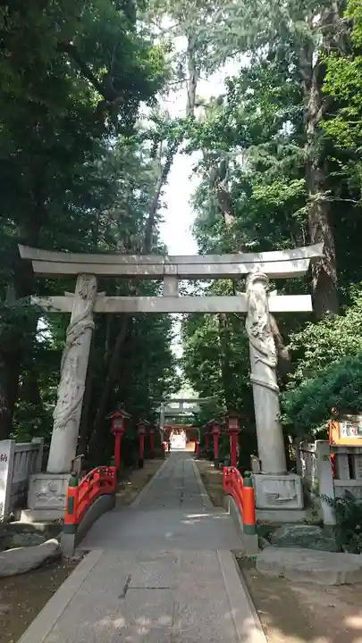 馬橋稲荷神社の鳥居