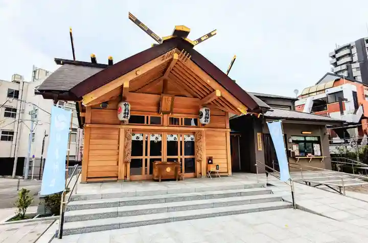 駒込妙義神社の本殿・本堂