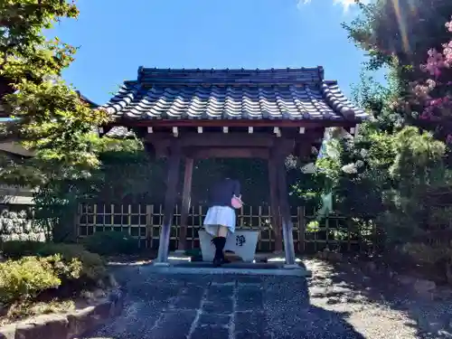 安養寺の手水