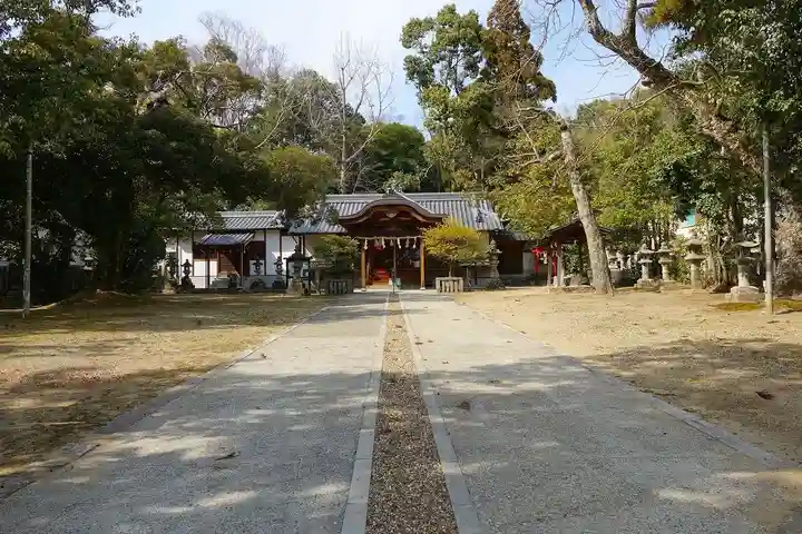 片岡神社の本殿・本堂