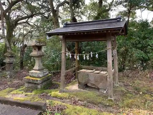 熊野神社の手水舎