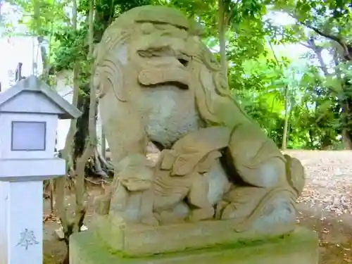 大宮・大原神社の狛犬
