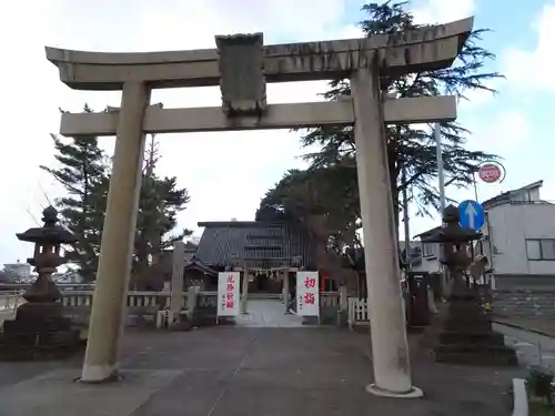 犀川神社の鳥居