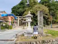 飛鳥坐神社の山門・神門