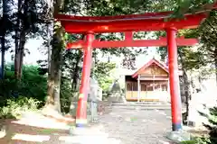 軍川稲荷神社の鳥居