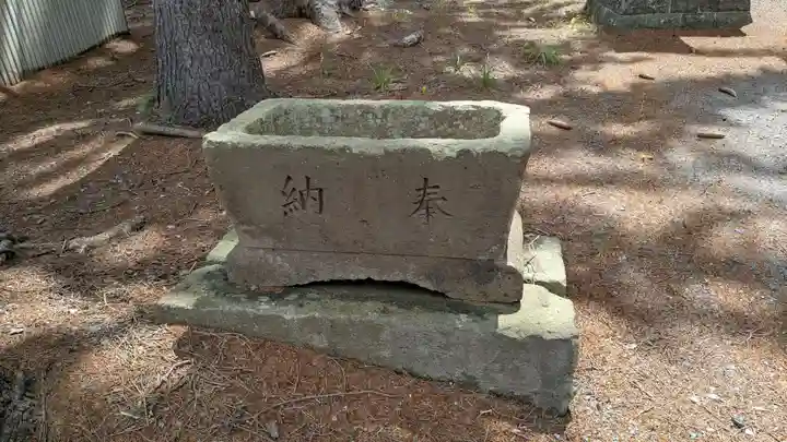 喜茂別神社の手水舎