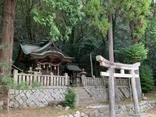 下谷上天津彦根神社の本殿・本堂