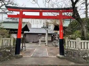 石井神社の鳥居