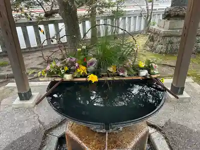 小名浜諏訪神社 ~海の鎮守様~の手水舎