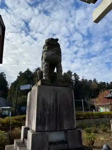 茨城縣護國神社の狛犬