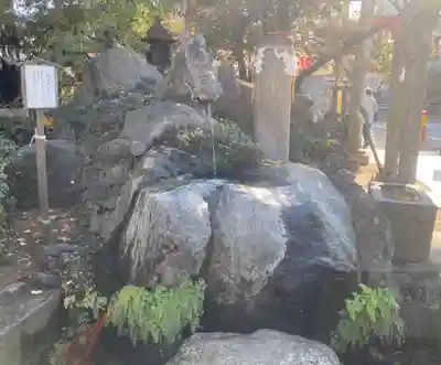 松戸神社の手水舎