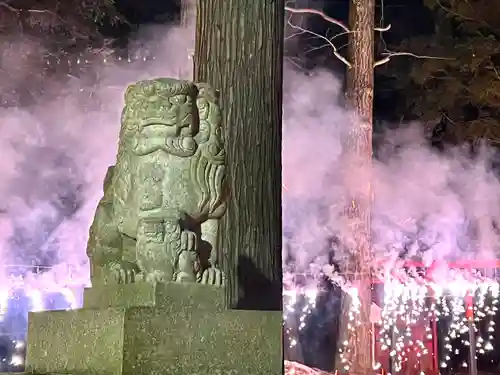山家神社の狛犬