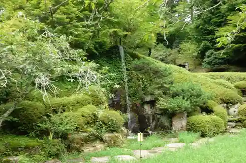 石山寺の庭園