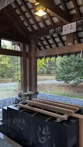 帯廣神社の手水舎