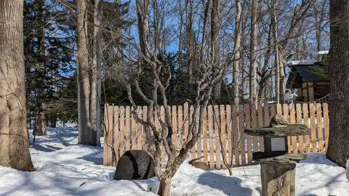 八幡愛宕神社(旭川神社)の自然