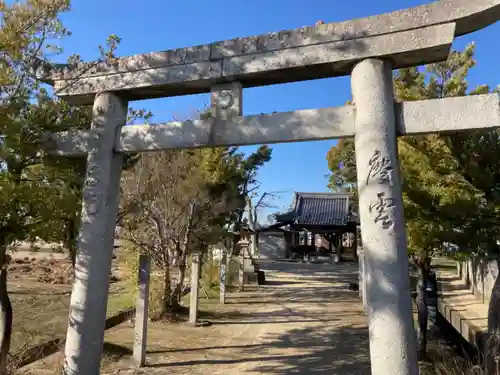 五十鈴神社の鳥居