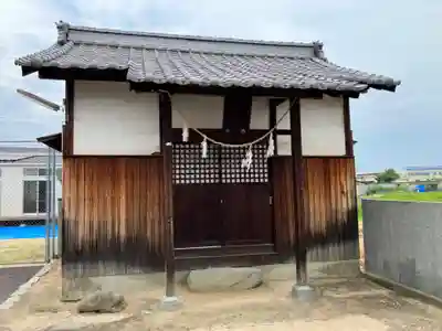 神山神社の本殿・本堂