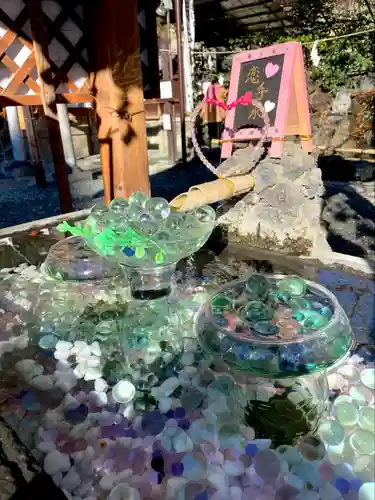 川越熊野神社の手水舎