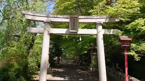 鼻顔稲荷神社の鳥居