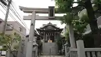 神楽坂若宮八幡神社の鳥居