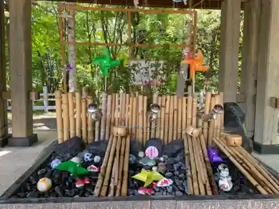 上川神社の手水舎