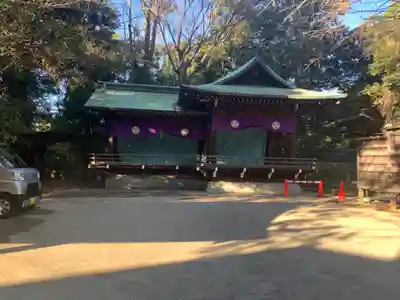 渋谷氷川神社の本殿・本堂