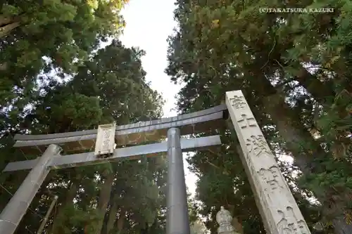 北口本宮冨士浅間神社の鳥居