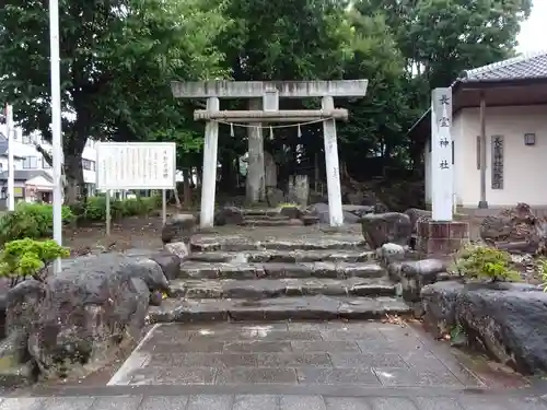 長霊神社の鳥居