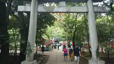 赤坂氷川神社の鳥居