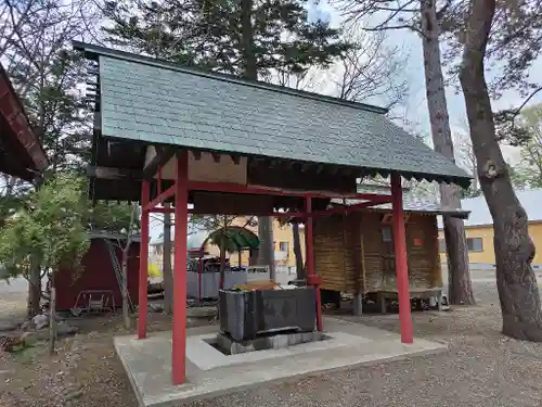 上富良野神社の手水