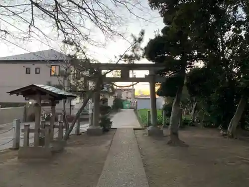 熊野神社の鳥居