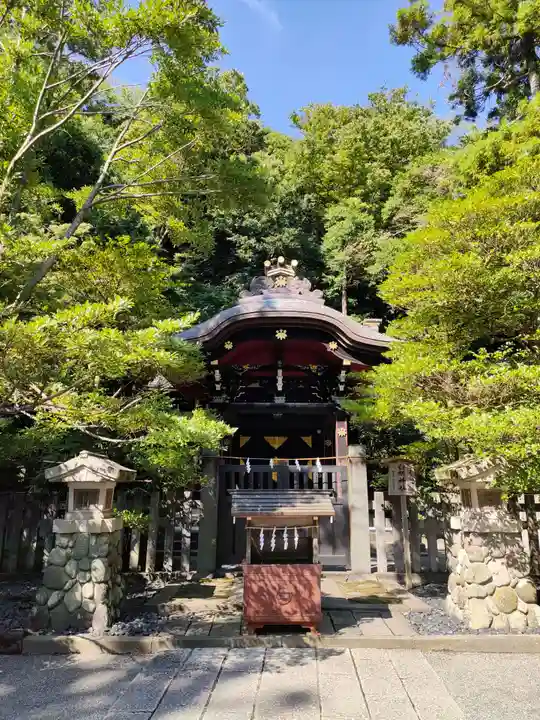 白旗神社の本殿・本堂
