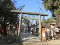 眞田神社の鳥居