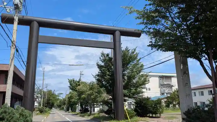 帯廣神社の鳥居