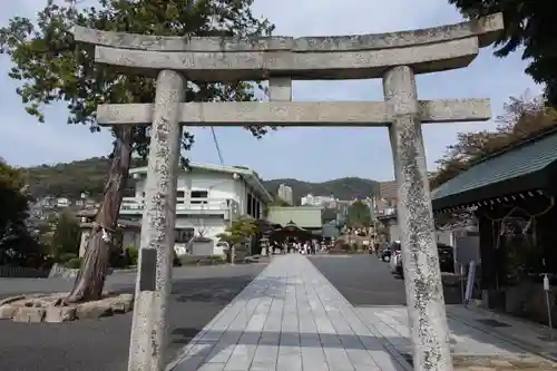 早稲田神社の鳥居