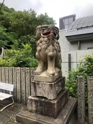 徳島眉山天神社の狛犬