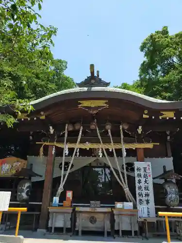 鎮守氷川神社の本殿