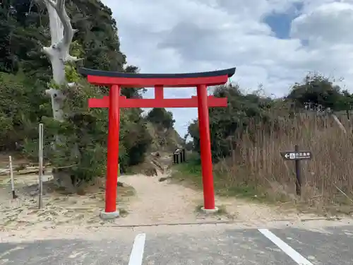 伊古奈比咩命神社の鳥居