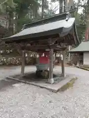 戸隠神社中社の手水