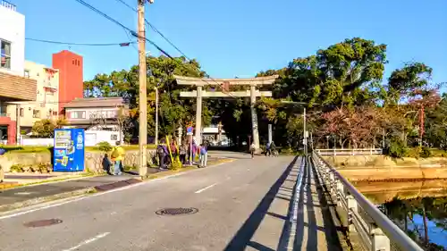 住吉神社（入水神社）の鳥居