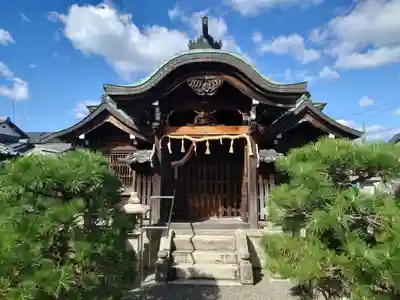 安羅神社の本殿・本堂