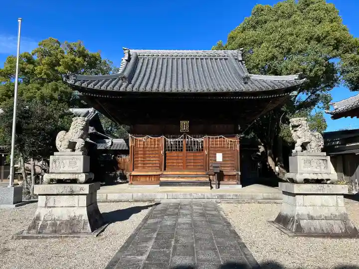 若一王子社の本殿・本堂