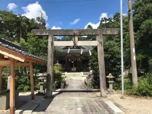 中嶋神社の鳥居