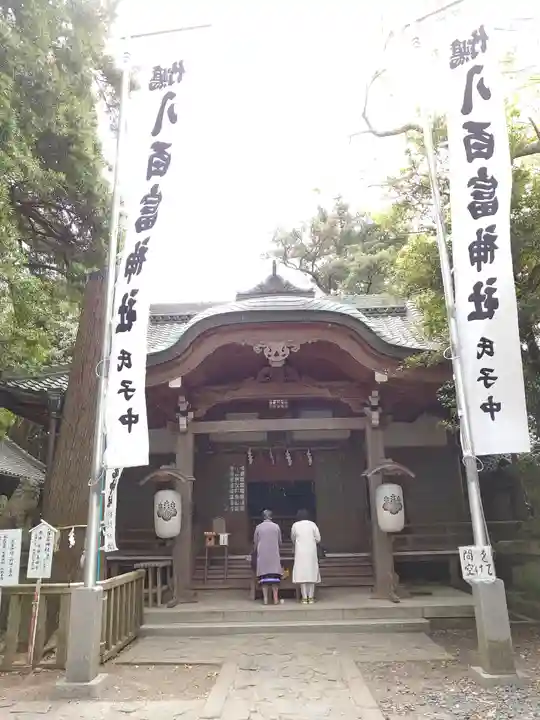 八百富神社の本殿・本堂