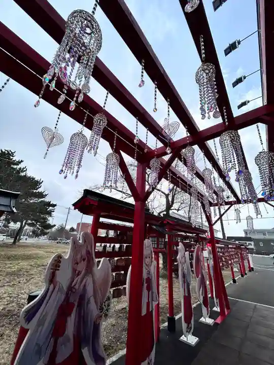 函館伏白稲荷神社の景色