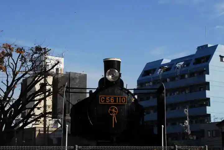 草加神社の周辺